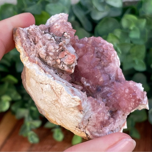 Pink Amethyst Geode From Argentina - Picture 5 of 14